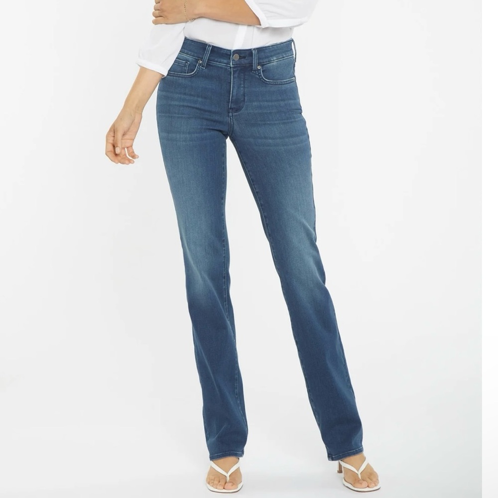 NYDJ Marilyn Straight Leg Jean in Saybrook - NWT - Size 2